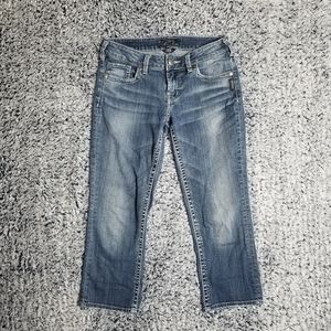 Silver Jeans Co. Aiko Capri Jeans